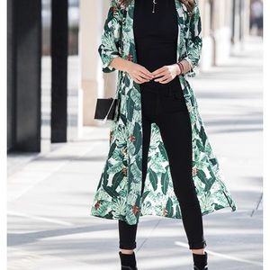 Rachel Zoe 2018 spring collection duster